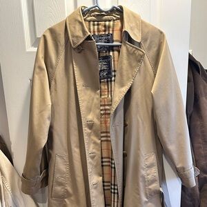 Vintage Burberry Tan Trench Coat